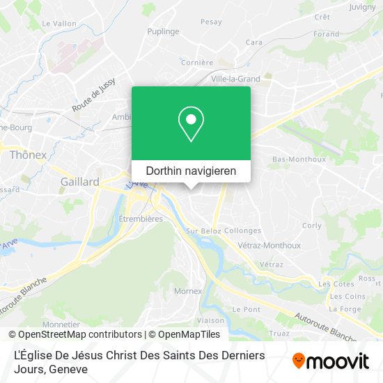 L'Église De Jésus Christ Des Saints Des Derniers Jours Karte