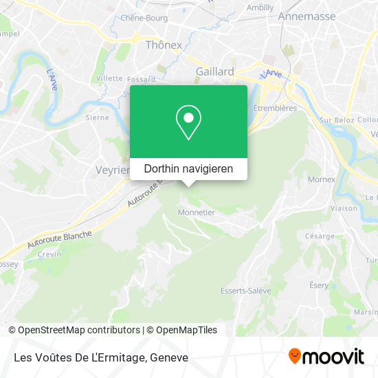 Les Voûtes De L'Ermitage Karte