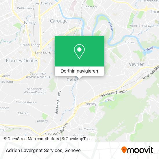 Adrien Lavergnat Services Karte