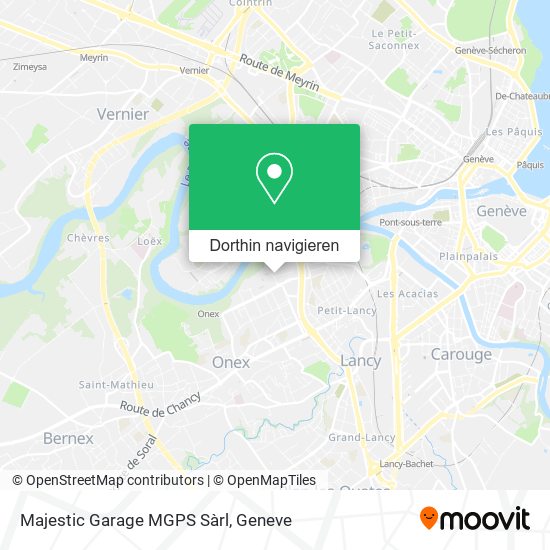 Majestic Garage MGPS Sàrl Karte