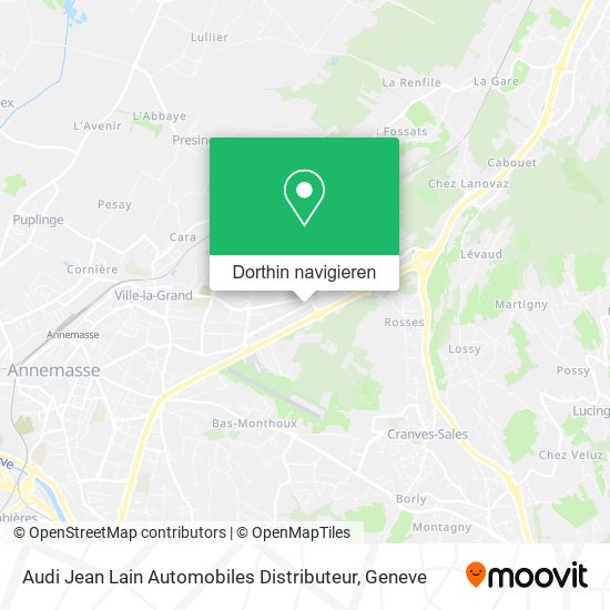 Audi Jean Lain Automobiles Distributeur Karte