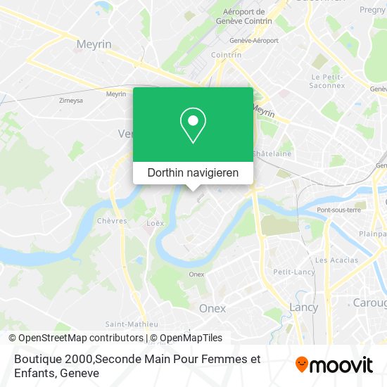 Boutique 2000,Seconde Main Pour Femmes et Enfants Karte