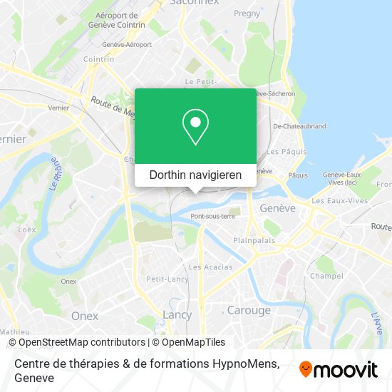 Centre de thérapies & de formations HypnoMens Karte
