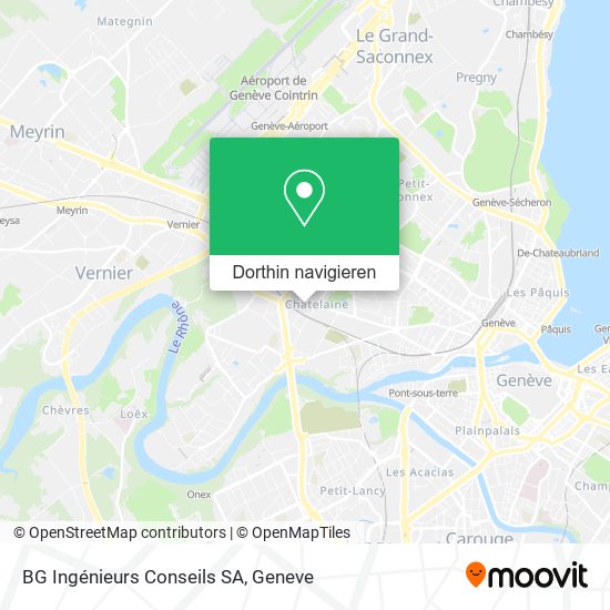 BG Ingénieurs Conseils SA Karte