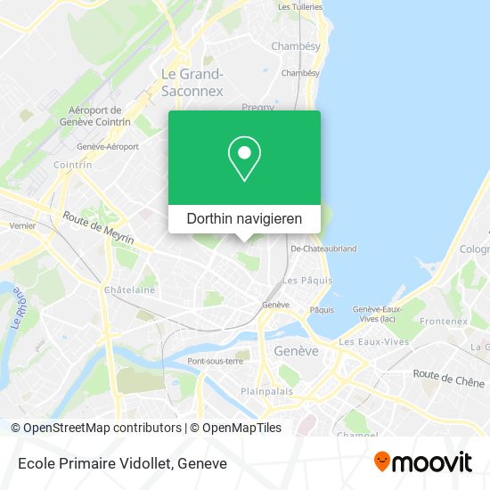 Ecole Primaire Vidollet Karte