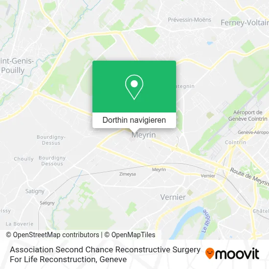 Association Second Chance Reconstructive Surgery For Life Reconstruction Karte