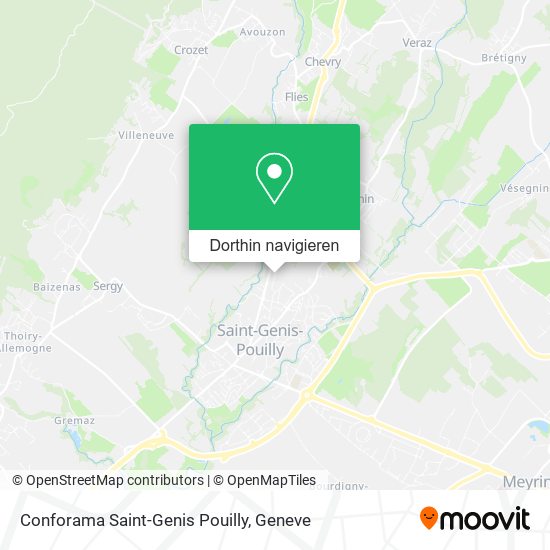 Conforama Saint-Genis Pouilly Karte