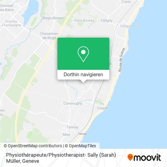Physiothérapeute / Physiotherapist- Sally (Sarah) Müller Karte