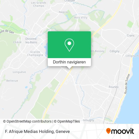 F. Afrique Medias Holding Karte