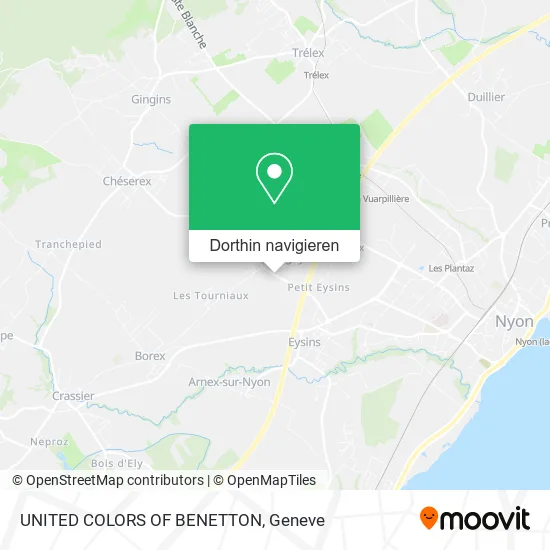 UNITED COLORS OF BENETTON Karte