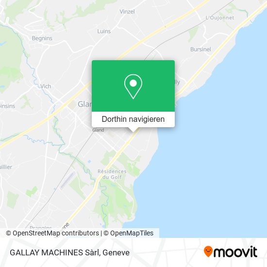 GALLAY MACHINES Sàrl Karte
