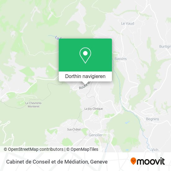 Cabinet de Conseil et de Médiation Karte