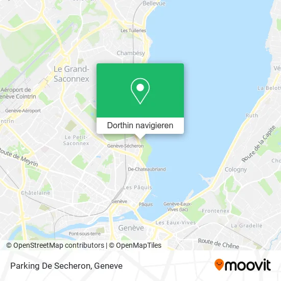 Parking De Secheron Karte