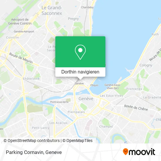 Parking Cornavin Karte