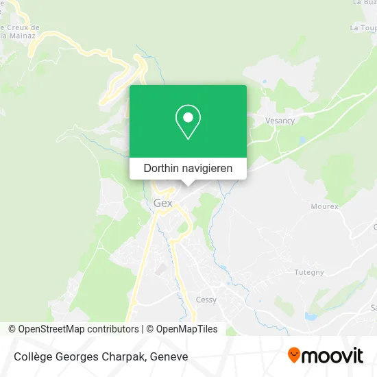 Collège Georges Charpak Karte