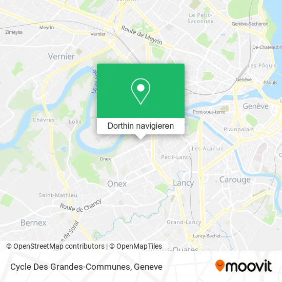Cycle Des Grandes-Communes Karte
