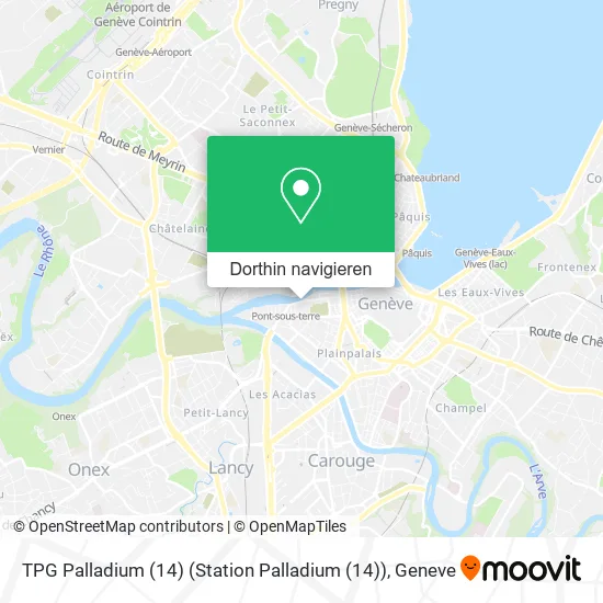 TPG Palladium (14) (Station Palladium (14)) Karte