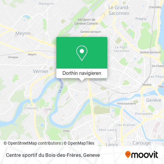 Centre sportif du Bois-des-Frères Karte