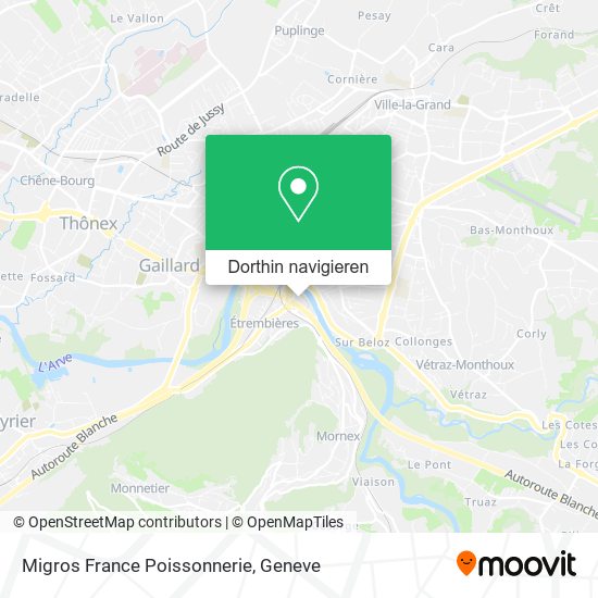 Migros France Poissonnerie Karte