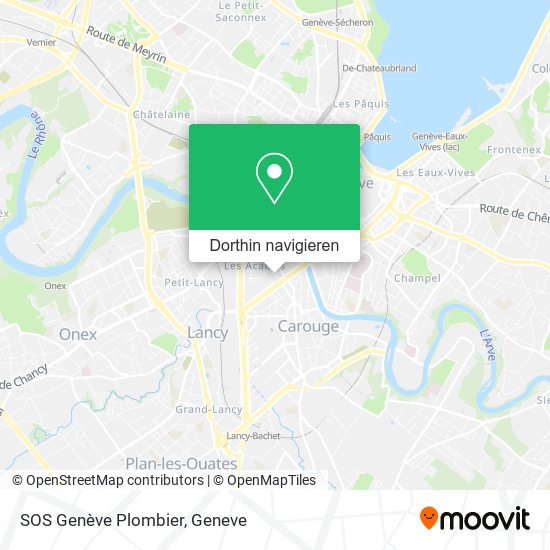 SOS Genève Plombier Karte