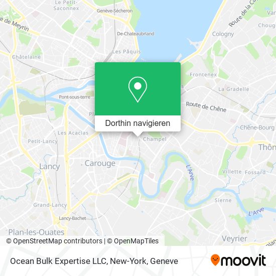 Ocean Bulk Expertise LLC, New-York Karte