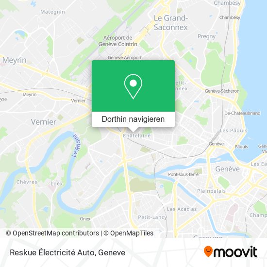 Reskue Électricité Auto Karte