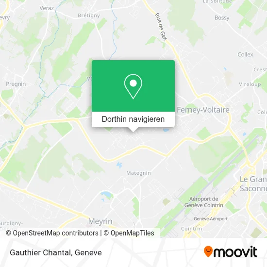 Gauthier Chantal Karte