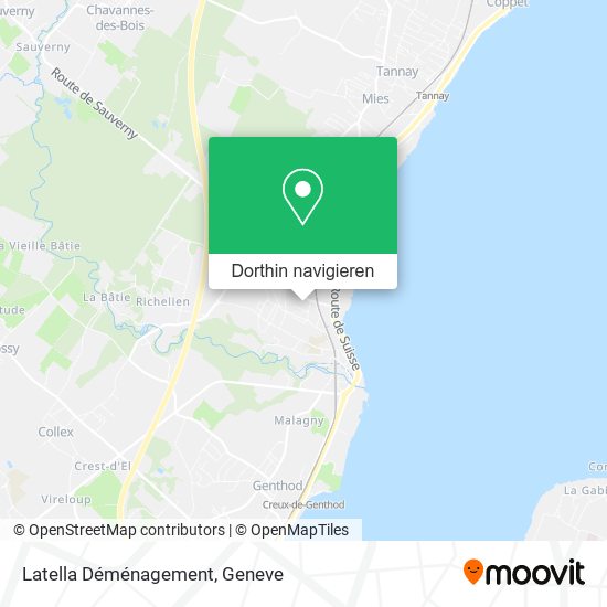 Latella Déménagement Karte