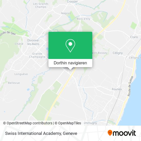 Swiss International Academy Karte