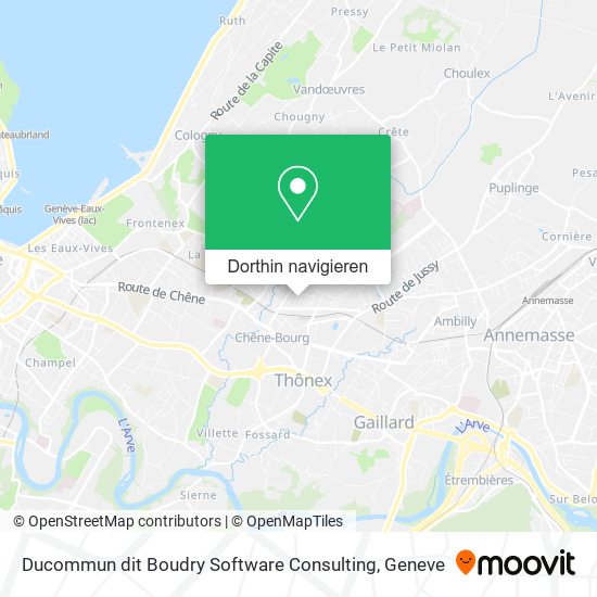 Ducommun dit Boudry Software Consulting Karte