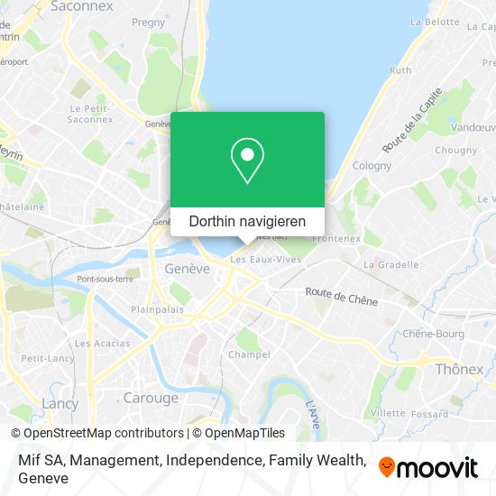 Mif SA, Management, Independence, Family Wealth Karte