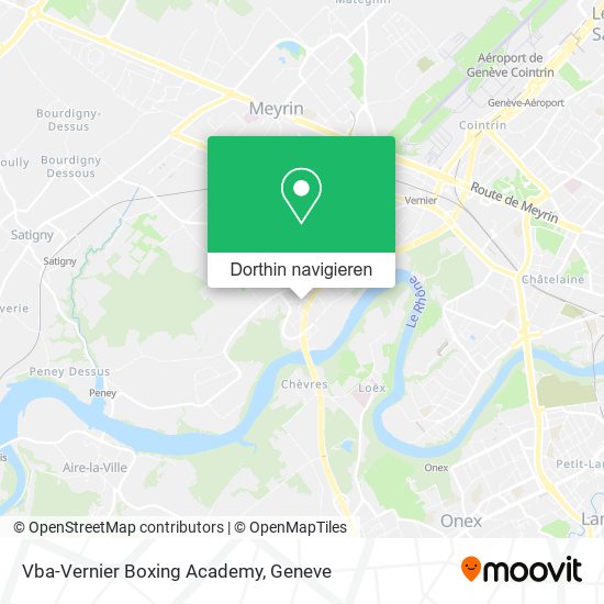 Vba-Vernier Boxing Academy Karte