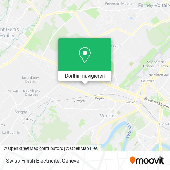 Swiss Finish Electricité Karte