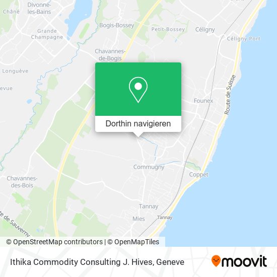 Ithika Commodity Consulting J. Hives Karte