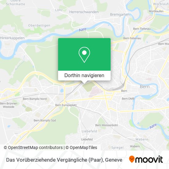 Das Vorüberziehende Vergängliche (Paar) Karte