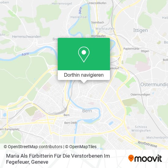 Maria Als Fürbitterin Für Die Verstorbenen Im Fegefeuer Karte