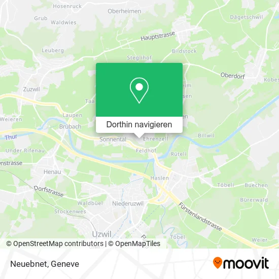 Neuebnet Karte