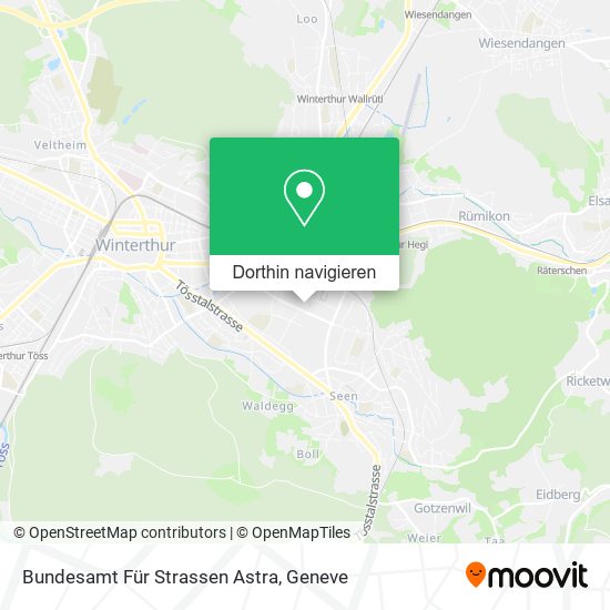 Bundesamt Für Strassen Astra Karte
