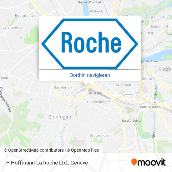 F. Hoffmann-La Roche Ltd. Karte