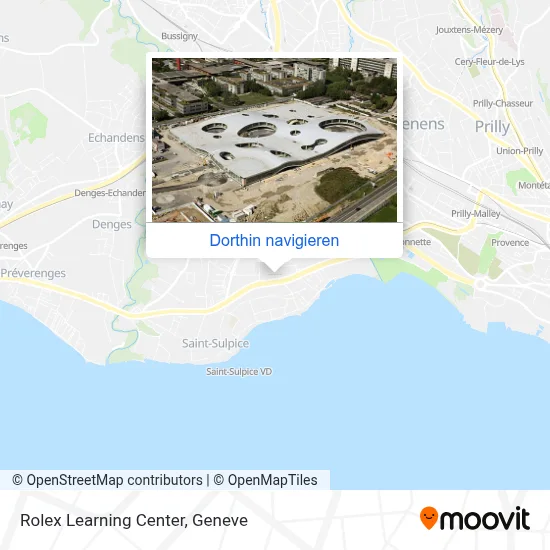 Rolex Learning Center Karte