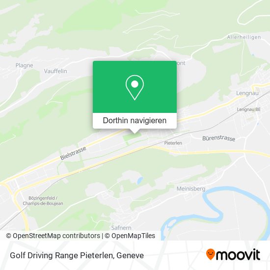 Golf Driving Range Pieterlen Karte