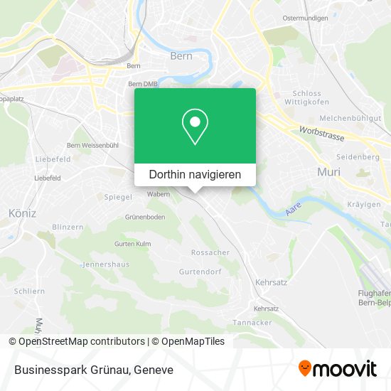 Businesspark Grünau Karte
