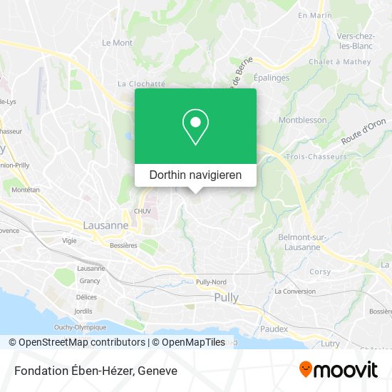 Fondation Ében-Hézer Karte