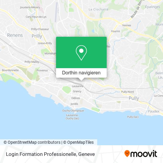 Login Formation Professionelle Karte