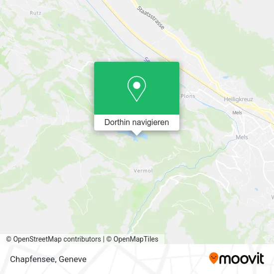 Chapfensee Karte