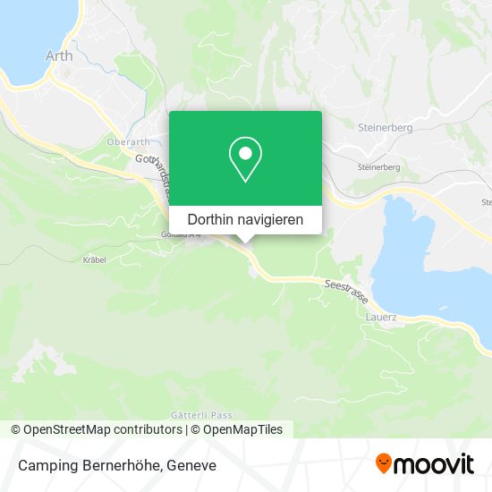 Camping Bernerhöhe Karte