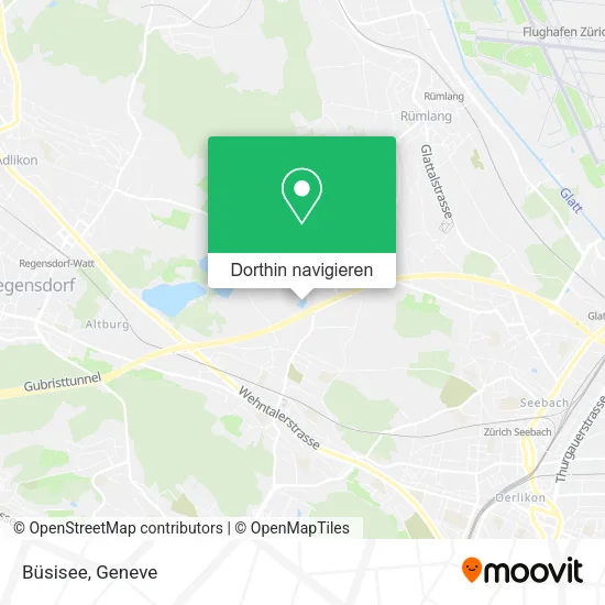 Büsisee Karte