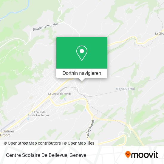 Centre Scolaire De Bellevue Karte