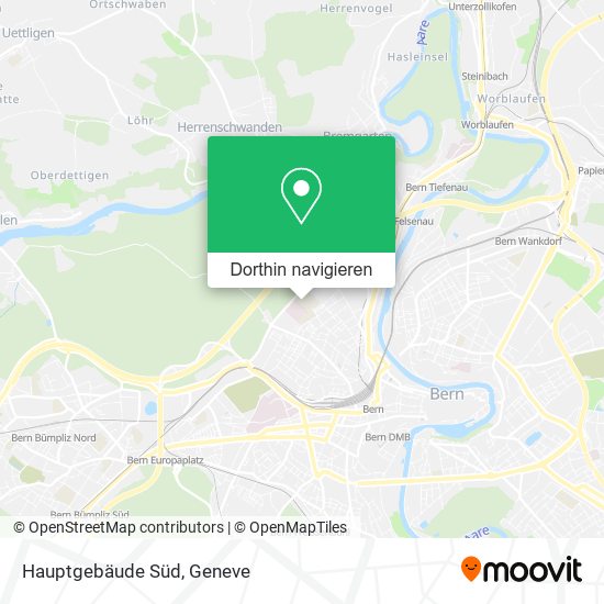 Hauptgebäude Süd Karte