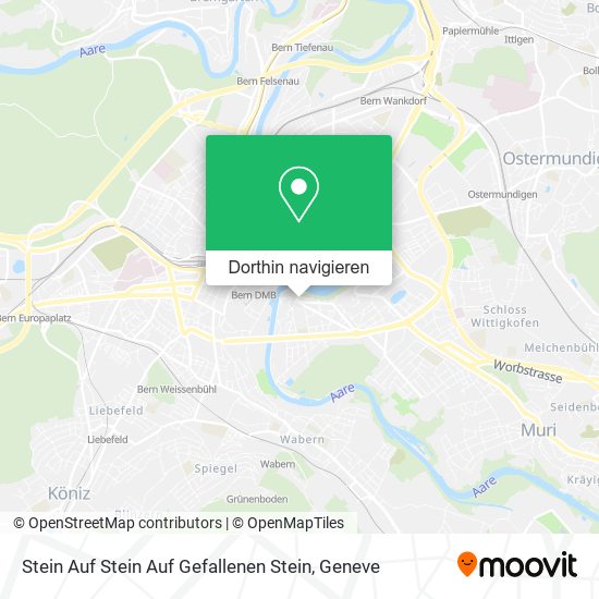 Stein Auf Stein Auf Gefallenen Stein Karte